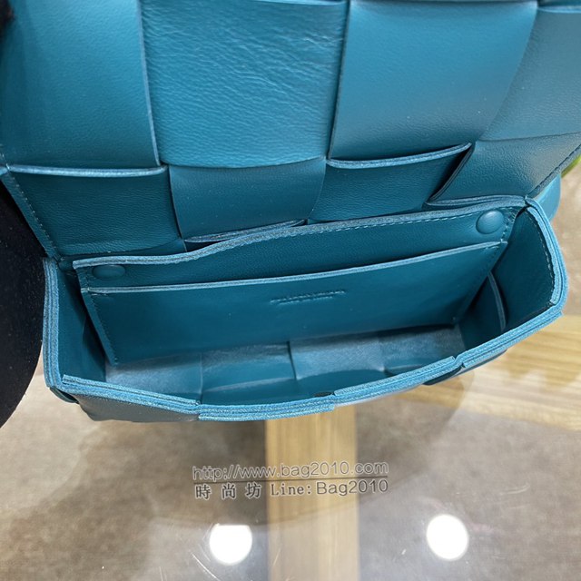Bottega veneta高端女包 KF0015野鴨綠色 寶緹嘉CAEESTTE腰包 BV經典款手工編織手包腰包胸包斜挎包  gxz1213